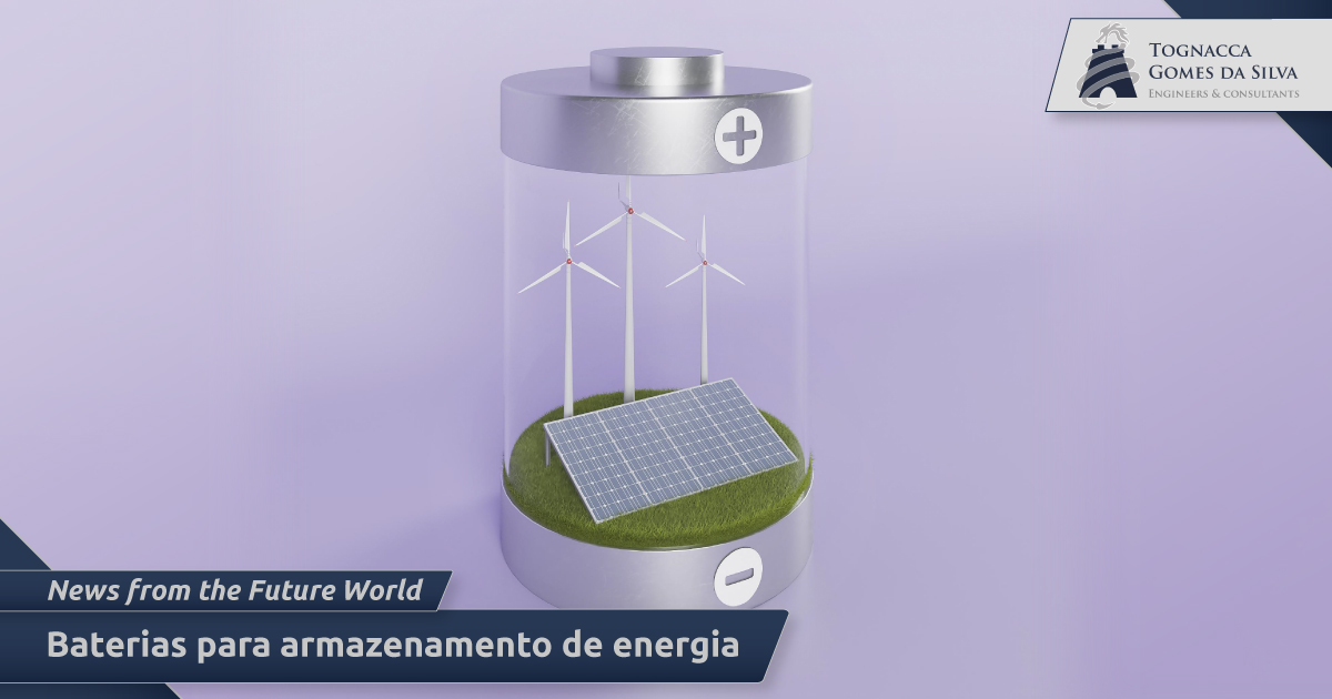 Essas empresas estão buscando alternativas às baterias para armazenamento de energia